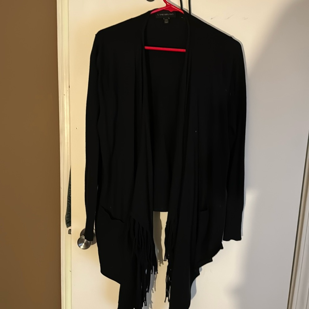 Long black shrug